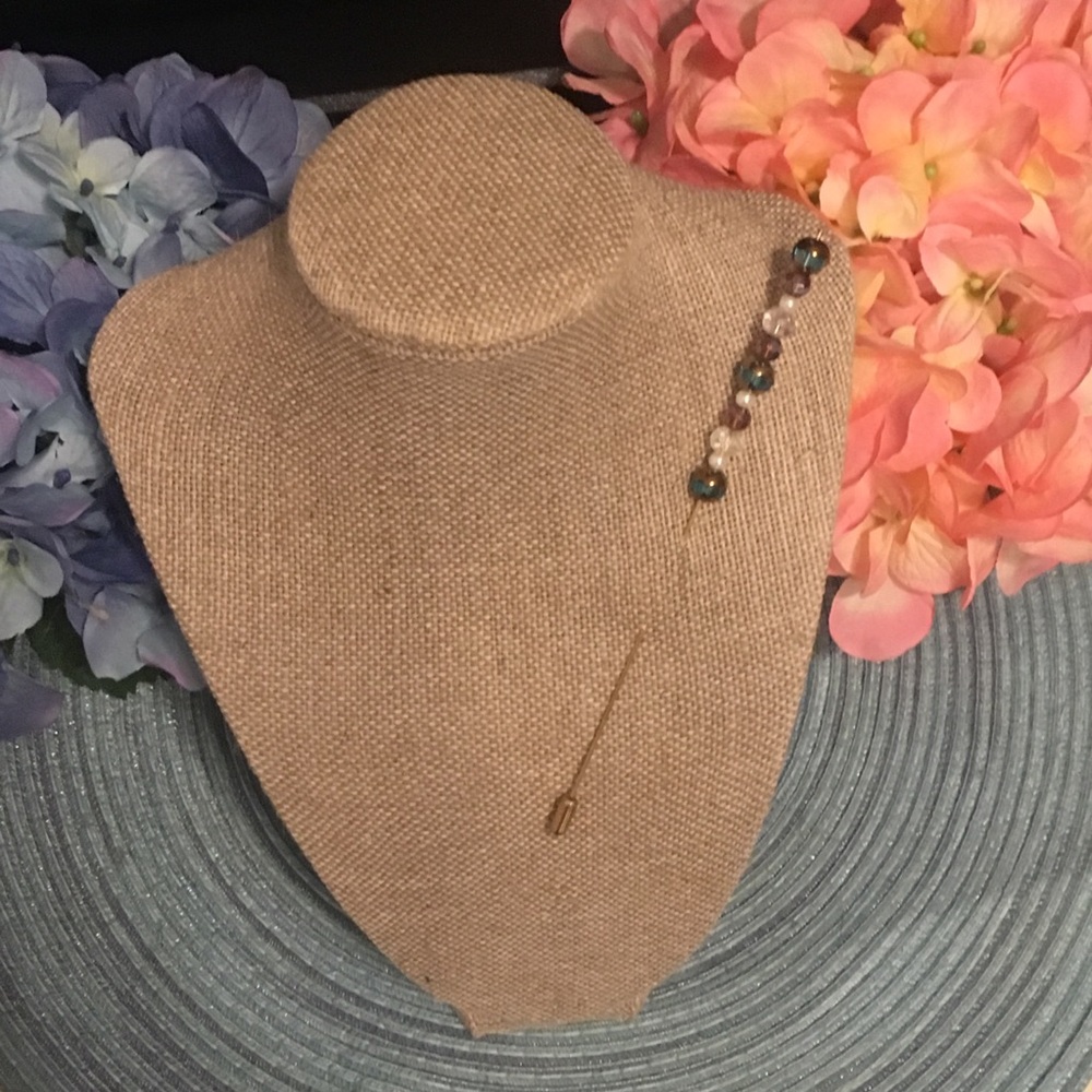 Victorian Inspired Handmade Hat Pin